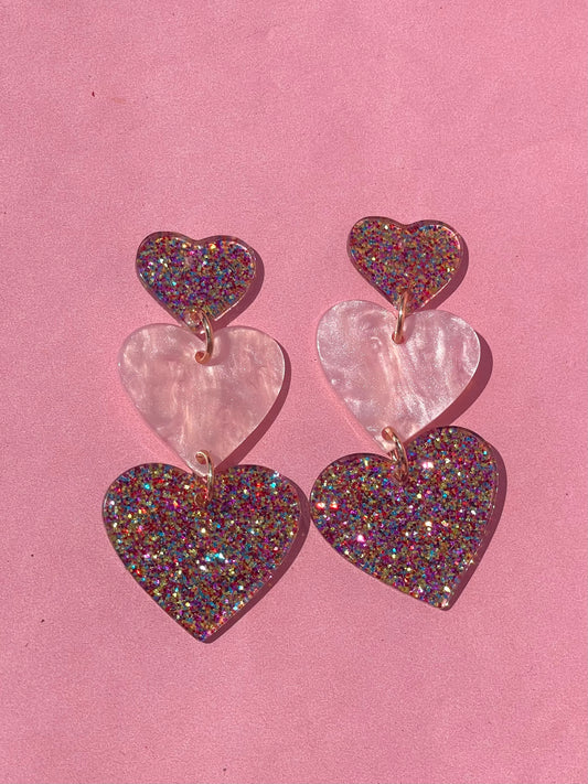 Pink hearts